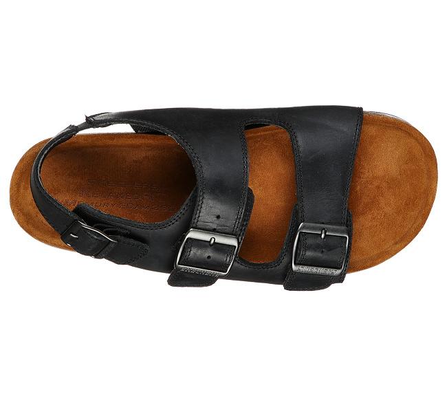 Sandalias de Verano Skechers Hombre - Krevon Negro FYWNU8479